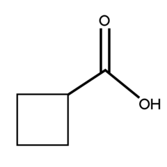 Cyclobutane carboxylic acid